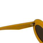 Loewe Glossy Yellow Paula's Ibiza Oval Sunglasses LW40110U