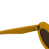 Loewe Glossy Yellow Paula's Ibiza Oval Sunglasses LW40110U