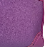 Hermes Kelly 35 Purple Ghillies Swift Togo Leather Handbag 2015