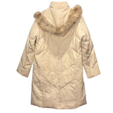 MCM Beige Puffer Long Coat