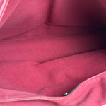 Hermes Bicolor Cotton/Leather Troca Horizontal Tote Bag