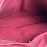 Hermes Bicolor Cotton/Leather Troca Horizontal Tote Bag