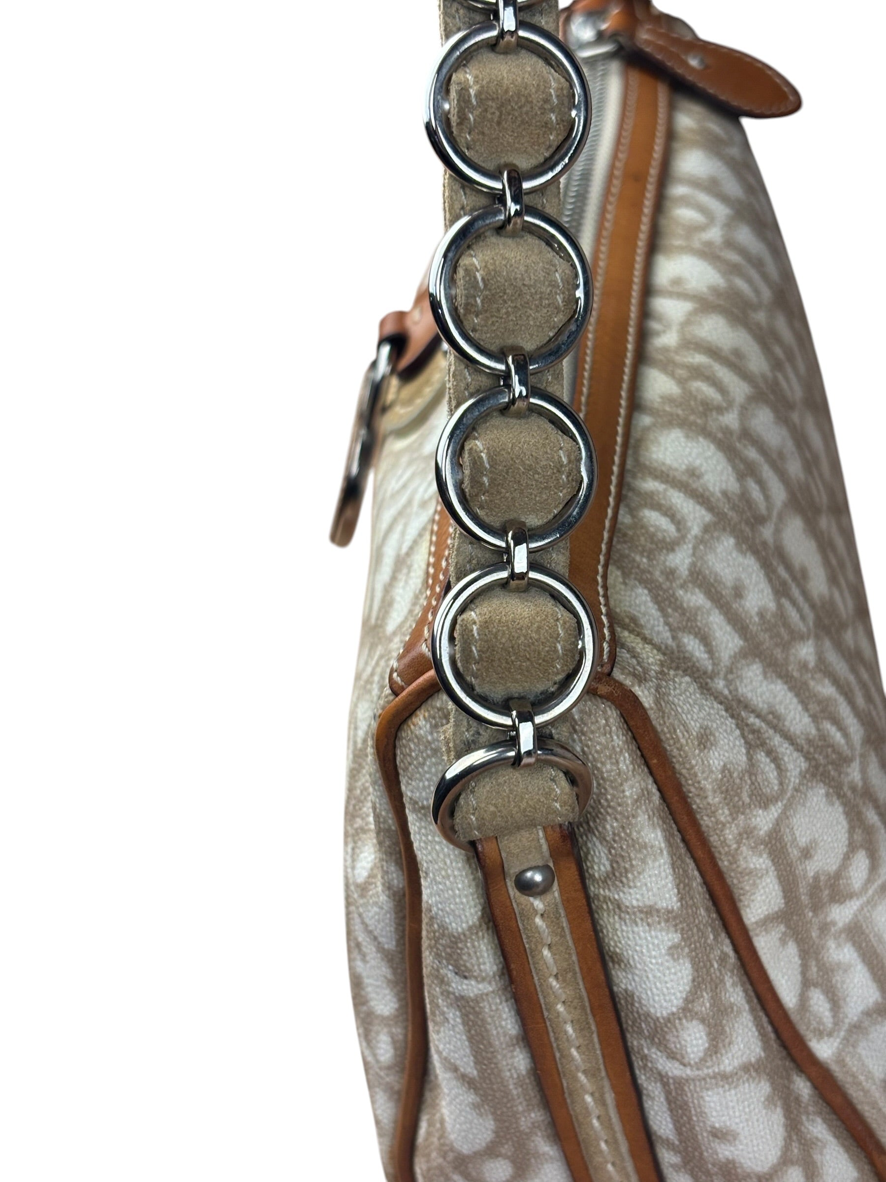 Christian Dior Vintage Trotter Romantique Baguette Shoulder Bag