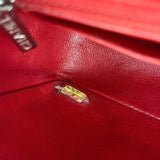 Chanel Red Quilted Leather Classic Mini Flap Bag 2012