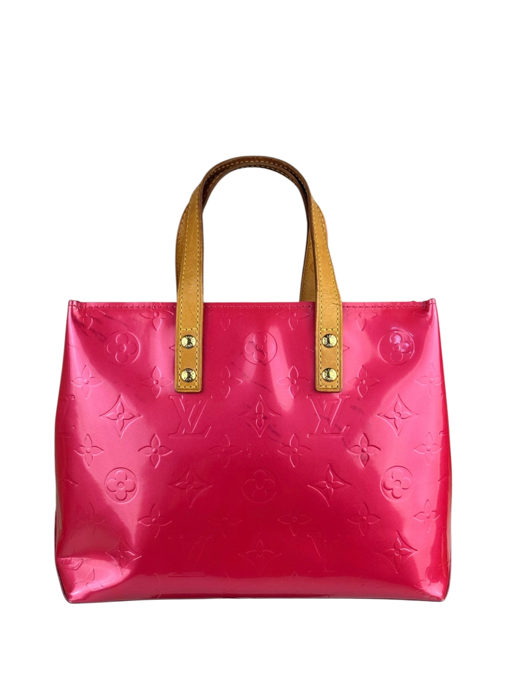 Louis Vuitton Vintage Vernis Patent Leather Monogram Reade Handbag PM