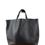 A.P.C. Leather Tote Black