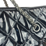 Chanel Black Patent Leather 2.55 Reissue Tote Bag 2010
