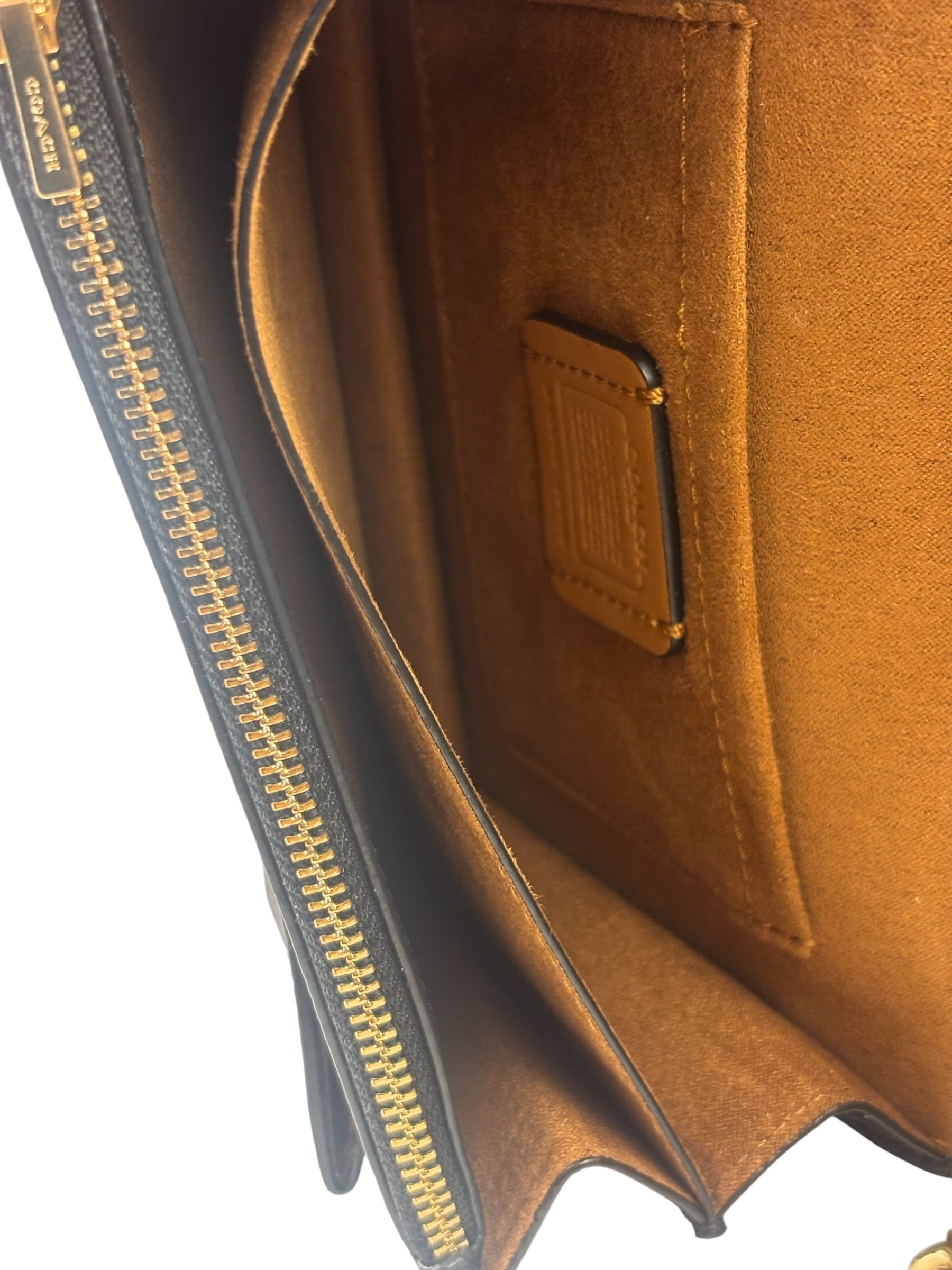 Coach Black Leather Klare Crossbody Bag