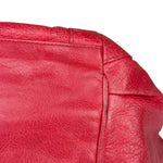 Balenciaga Red Leather Le City Tote