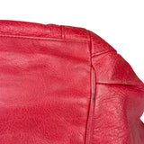 Balenciaga Red Leather Le City Tote