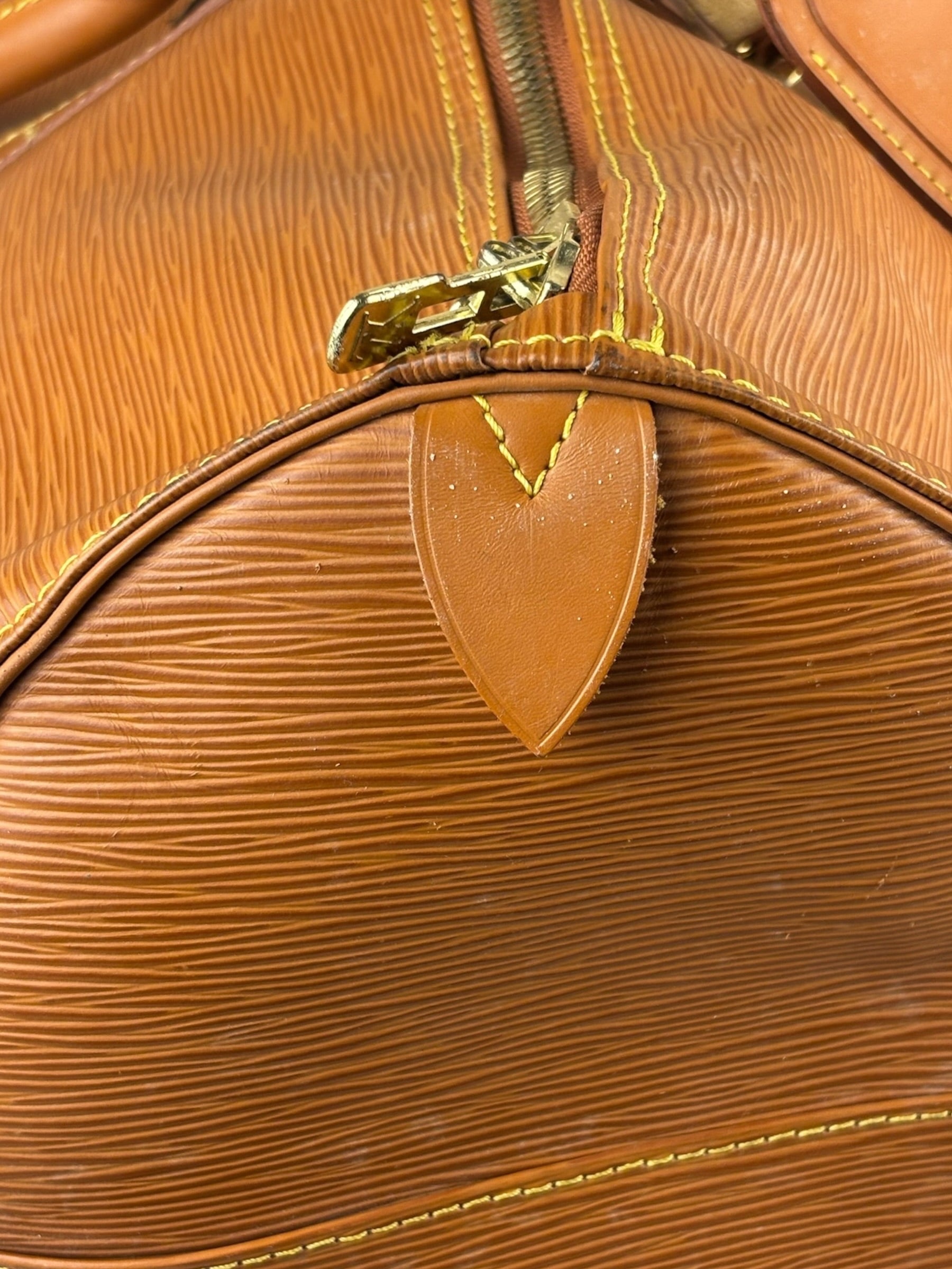 Louis Vuitton Vintage Epi Leather Keepall Travel Bag