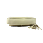 Gucci Soho Chain Flap Shoulder Bag White