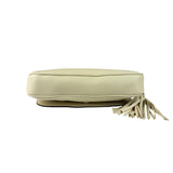 Gucci Soho Chain Flap Shoulder Bag White