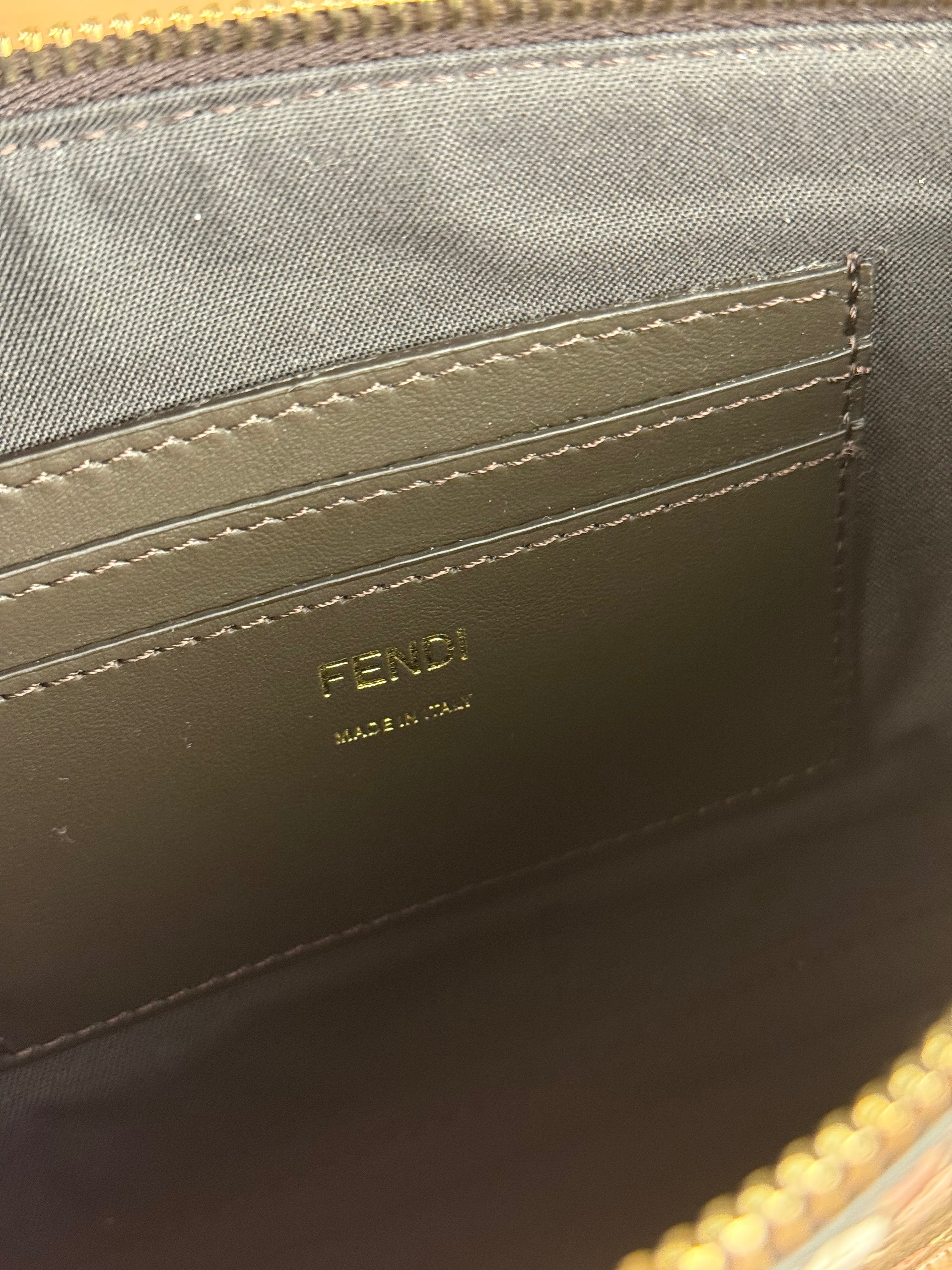 Fendi Floral FF Chain Pochette