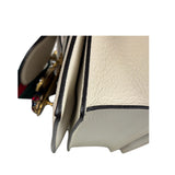 Gucci Leather Queen Margaret Small GG Top Handle Two-Way Bag