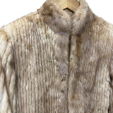 Vintage Light Brown Lined Mink Fur Coat