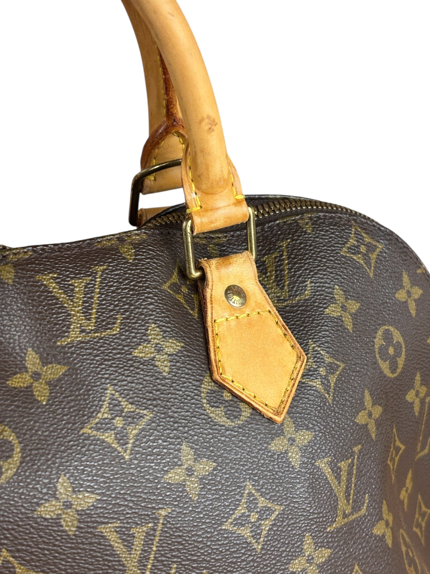 Louis Vuitton Canvas Coated Monogram Alma Hand Bag