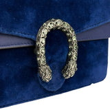 Gucci Blue Velvet Mini Dionysus Chain Bag
