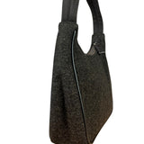 Prada Vintage Dark Grey Wool Pochette