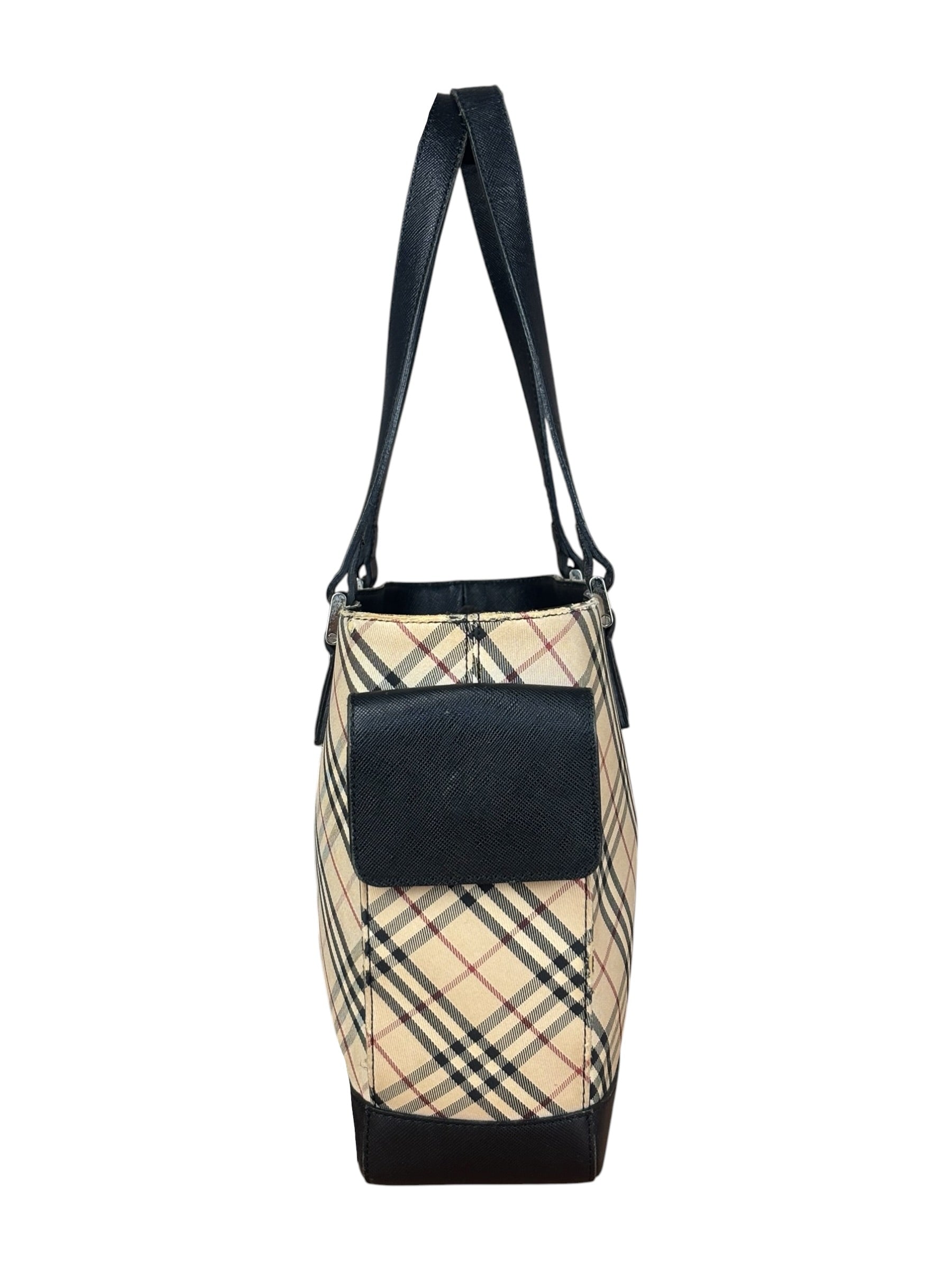 Burberry Vintage Nova Check Shoulder Bag