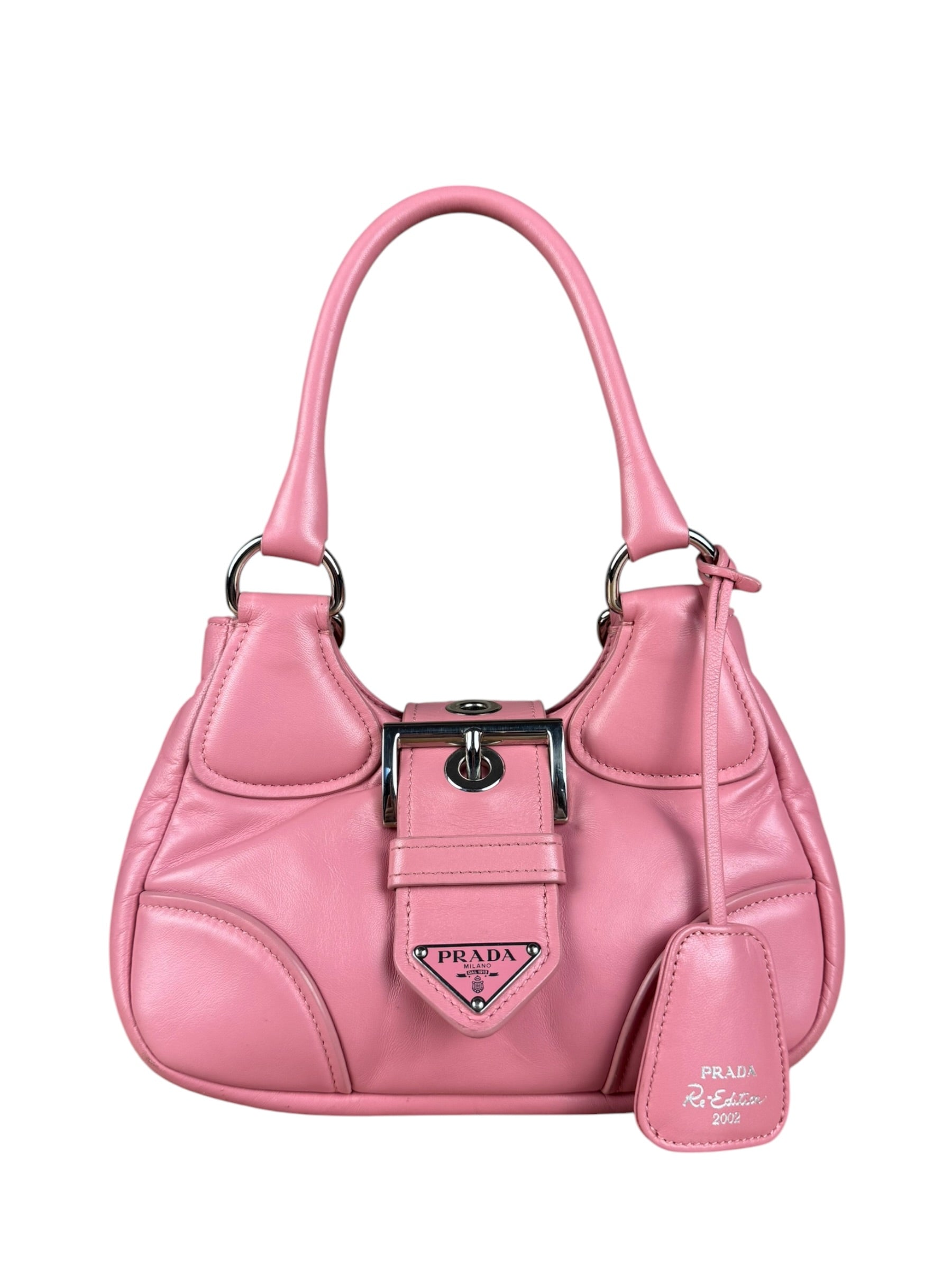 Prada Re-Edition 2002 Moon Bag Pink