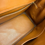 Hermes Birkin 35 Ostrich Leather Handbag Gold Hardware