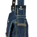 Fendi Vintage Dark Denim Baguette