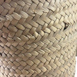Versace Leather Trim Basket Bag