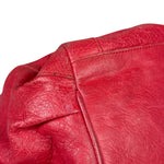 Balenciaga Red Leather Le City Tote