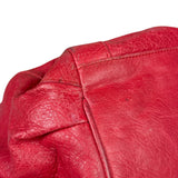 Balenciaga Red Leather Le City Tote
