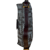 Fendi Vintage Brown/Grey Woven Baguette