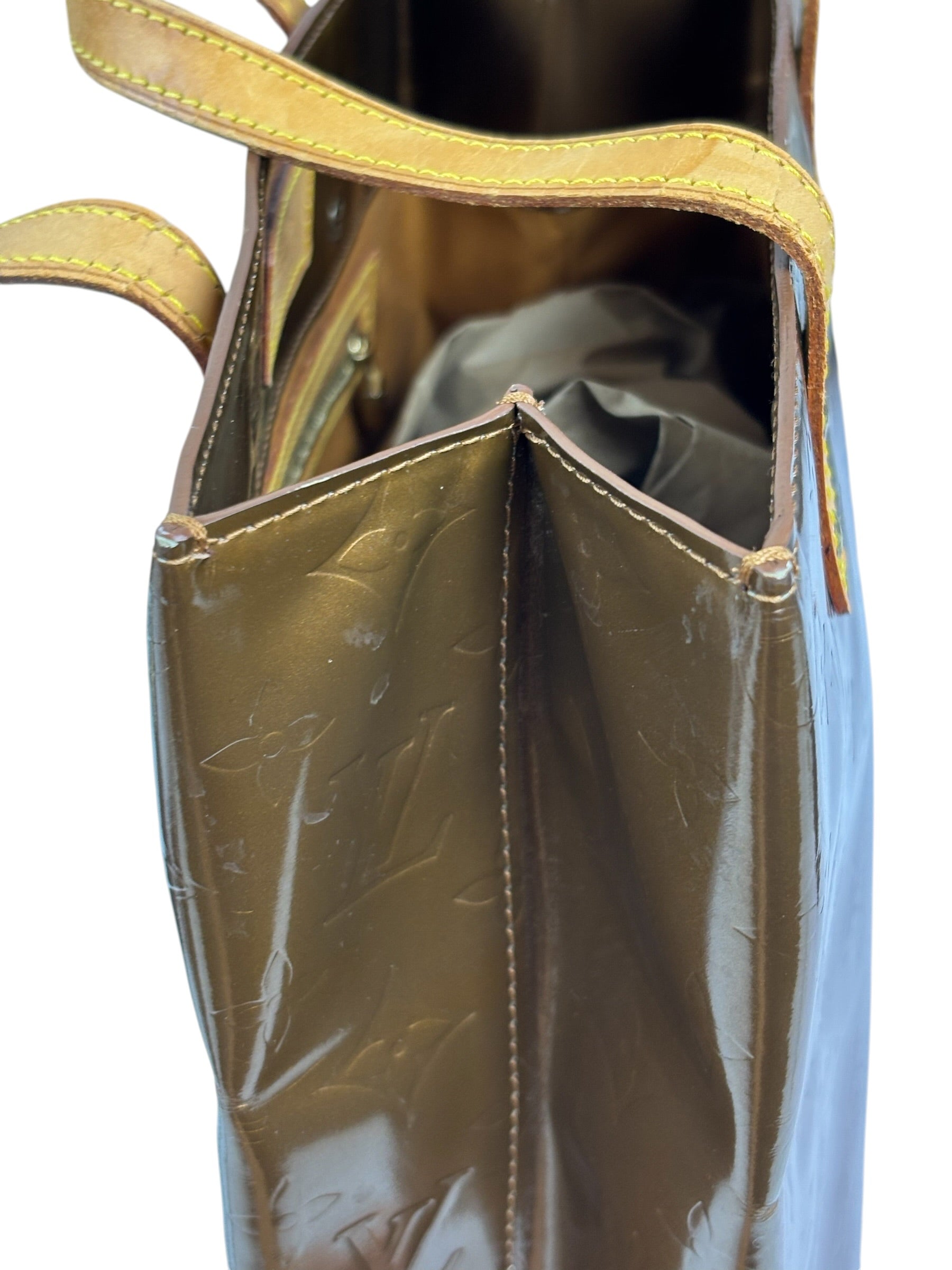Louis Vuitton Bronze Vernis Reade Tote