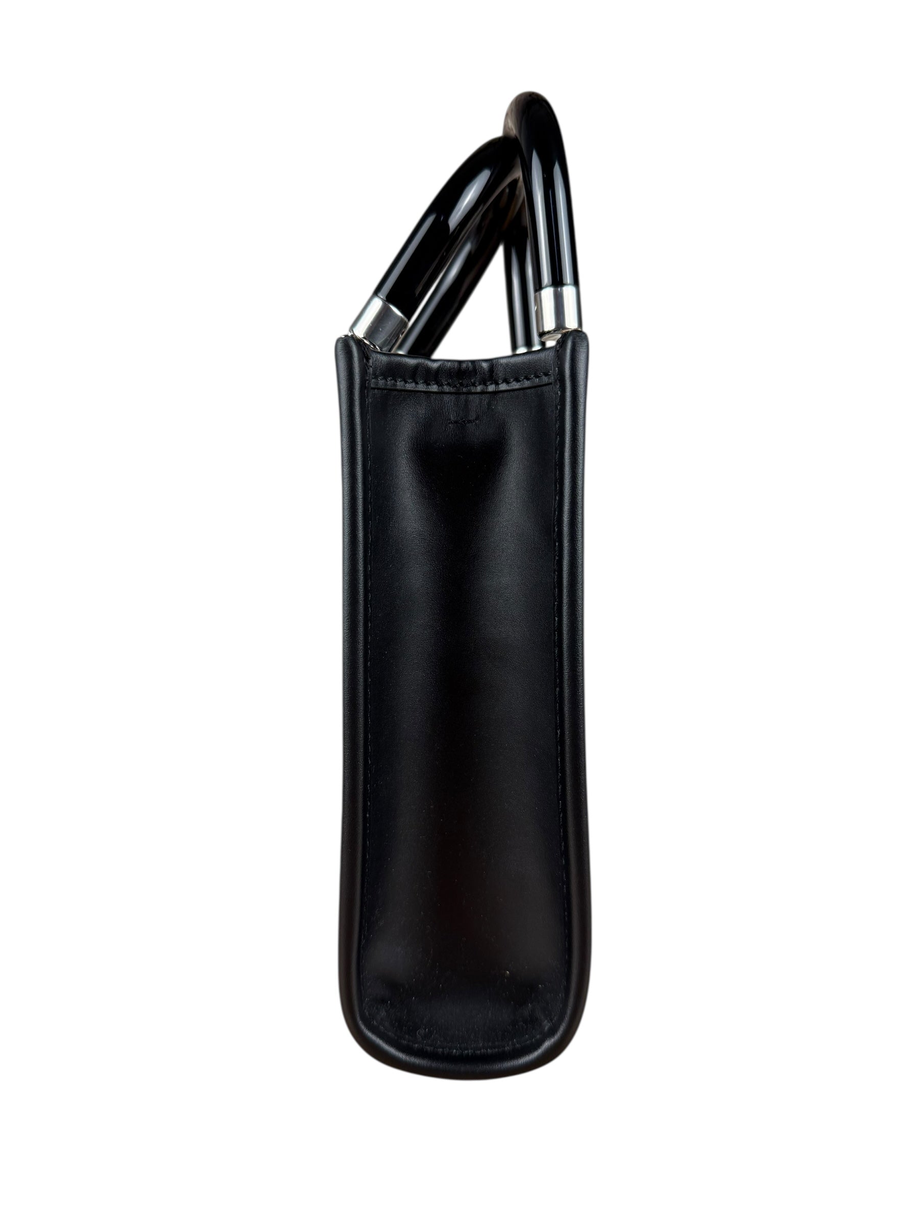 Fendi Black Mini Sunshine Shopper Tote