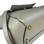 Celine Beige Leather Belt Two Way Bag