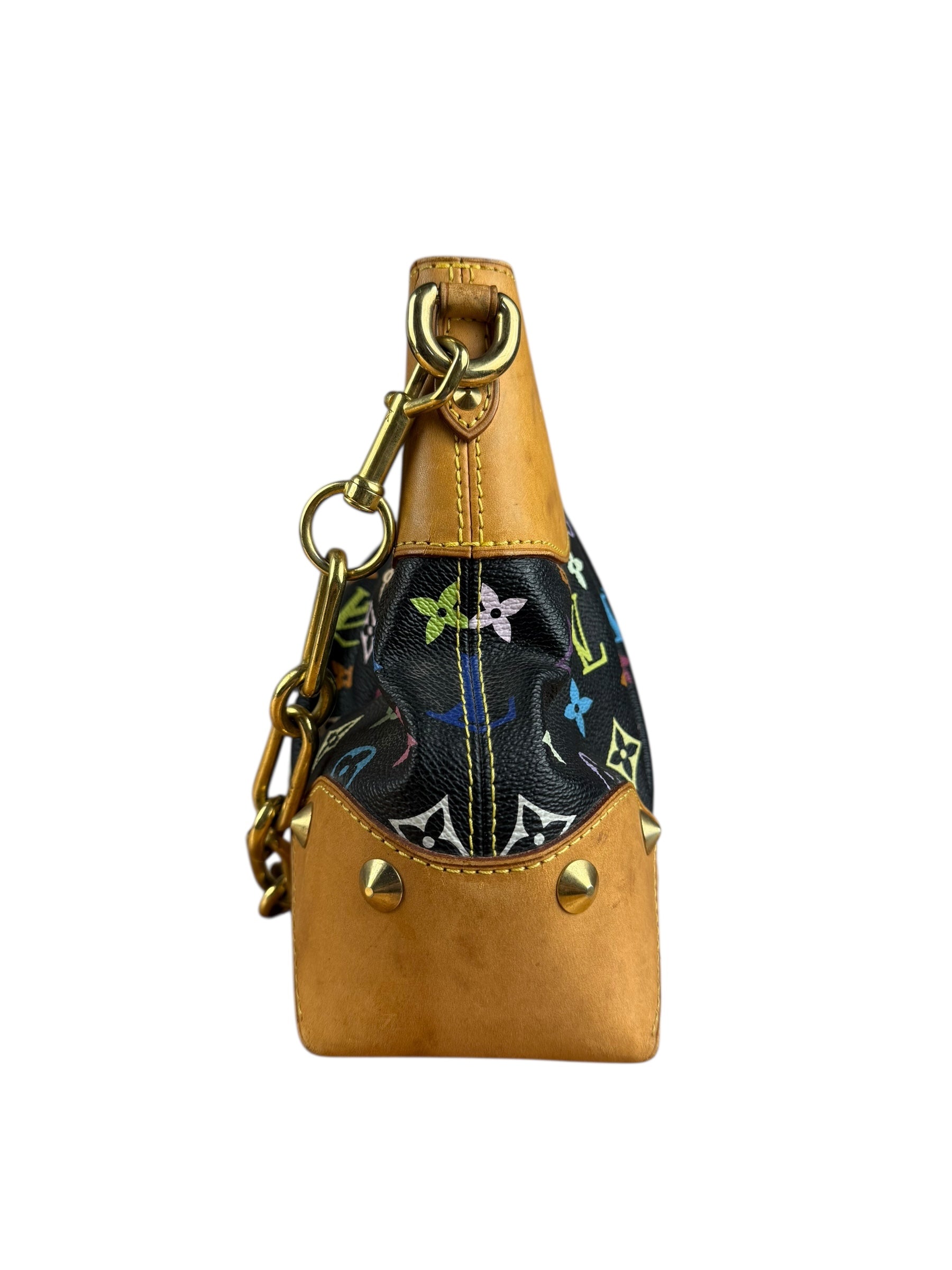 Louis Vuitton Black Murakami Judy MM Handbag