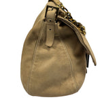 Fendi Beige Leather Mamma Baguette