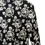 Balenciaga Floral Turtleneck Sweater