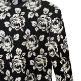 Balenciaga Floral Turtleneck Sweater