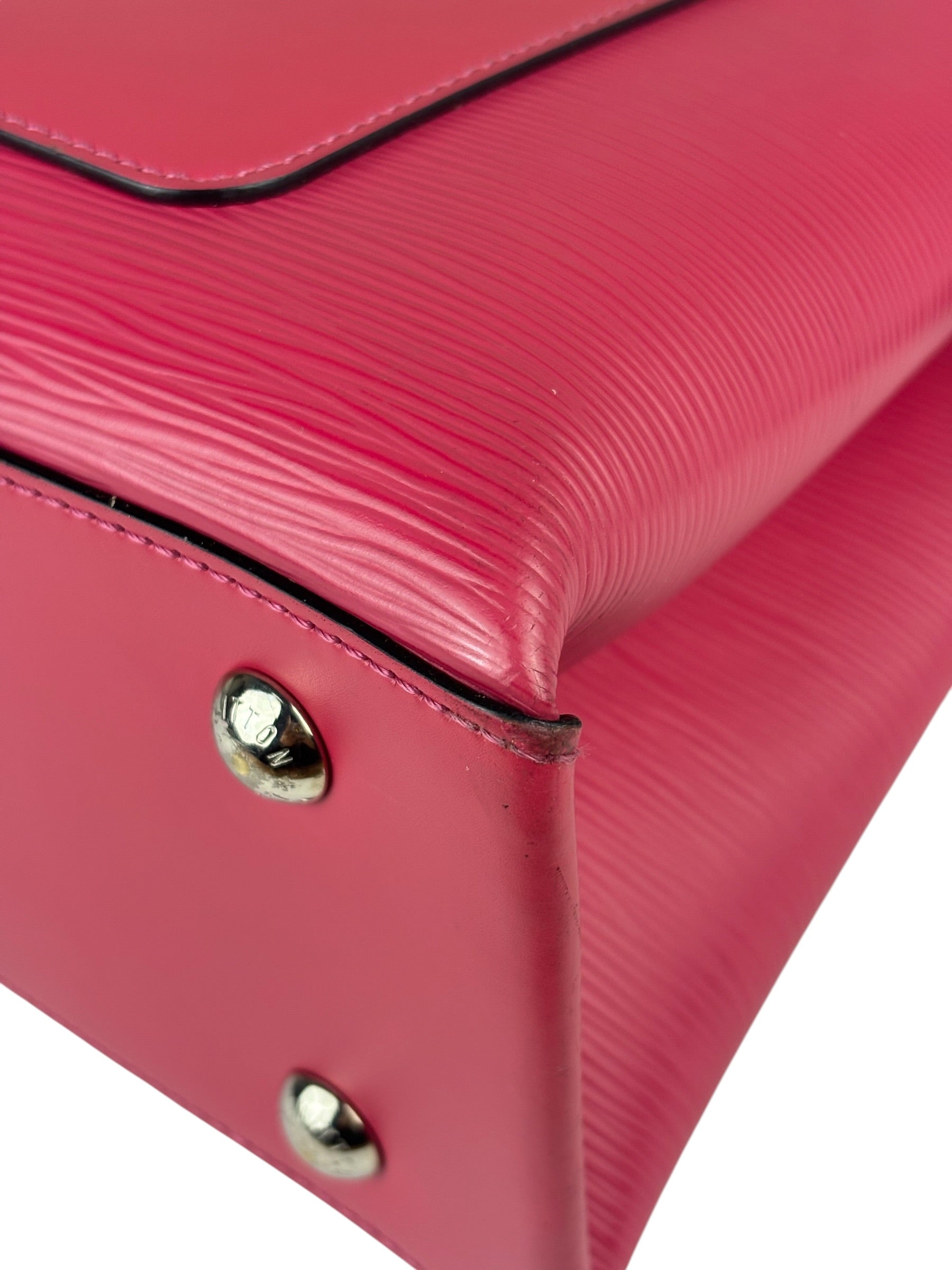 Louis Vuitton Pink Epi Kleber PM