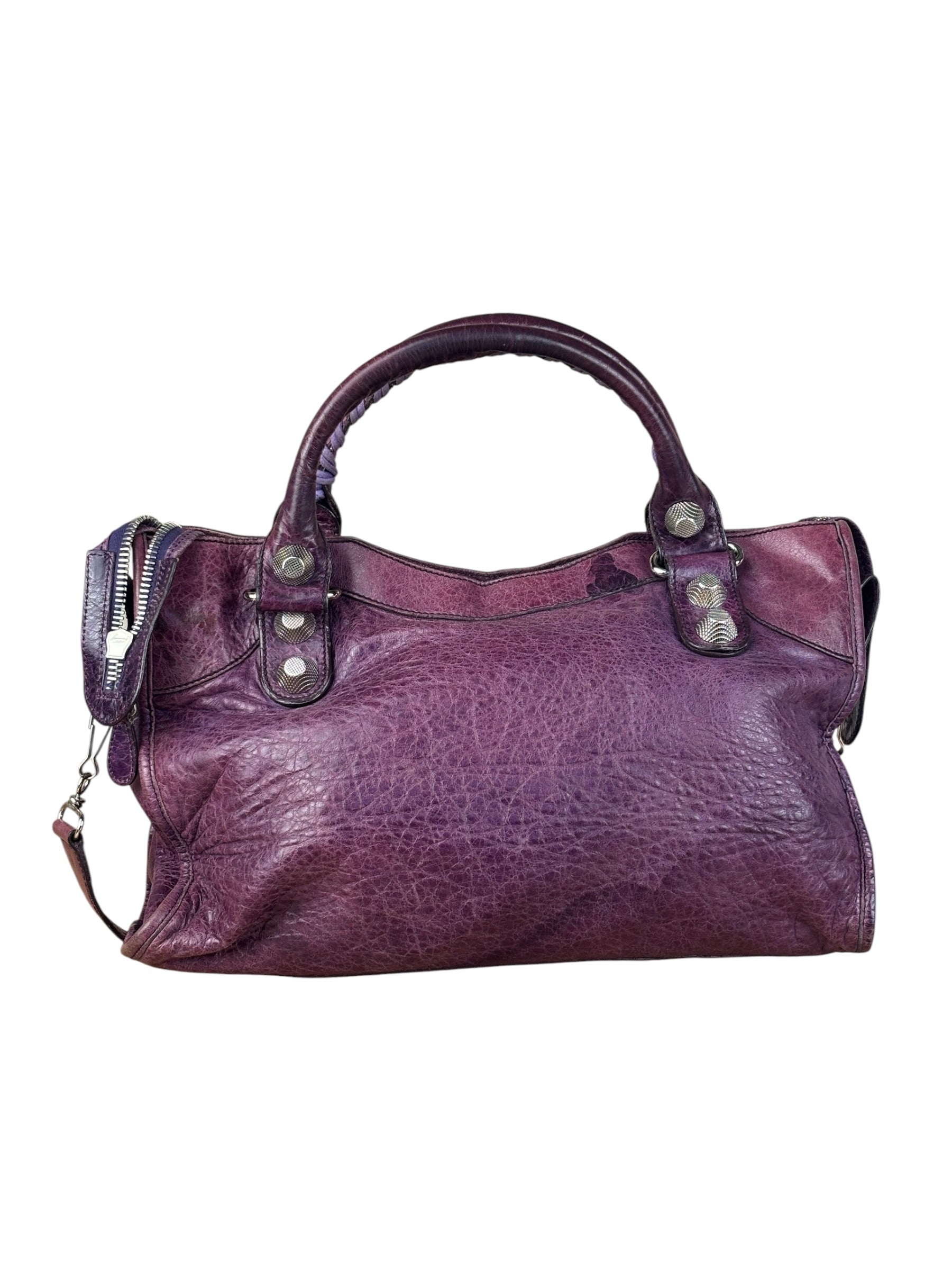 Balenciaga Purple City Bag