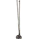 Vivienne Westwood Gunmetal 3D Marble Orb Necklace