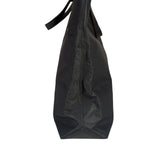 Burberry Grey Nylon/Leather Trim Tote
