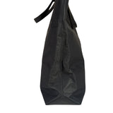 Burberry Grey Nylon/Leather Trim Tote