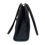 Gucci GG Black Canvas Vintage Jackie Tote Handbag