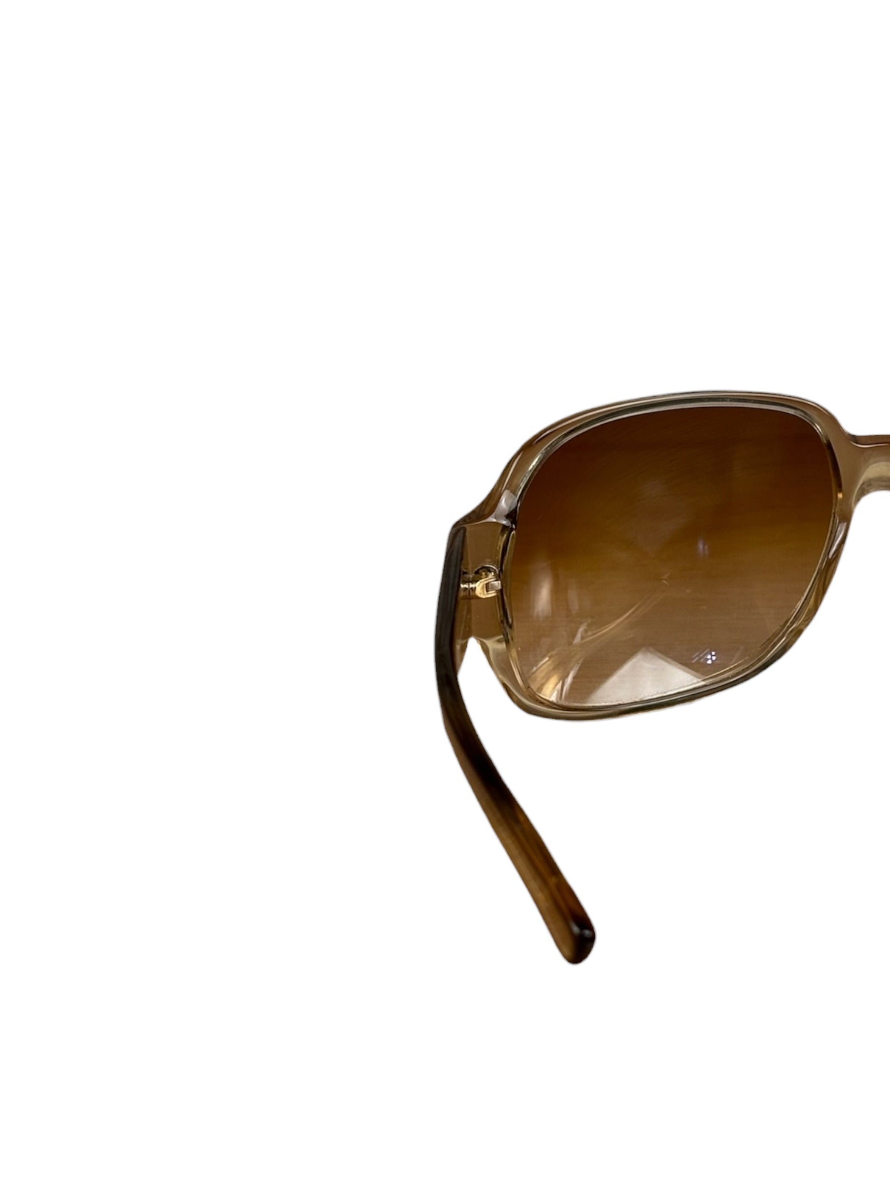 Gucci Vintage Gold Square Frame Sunglasses