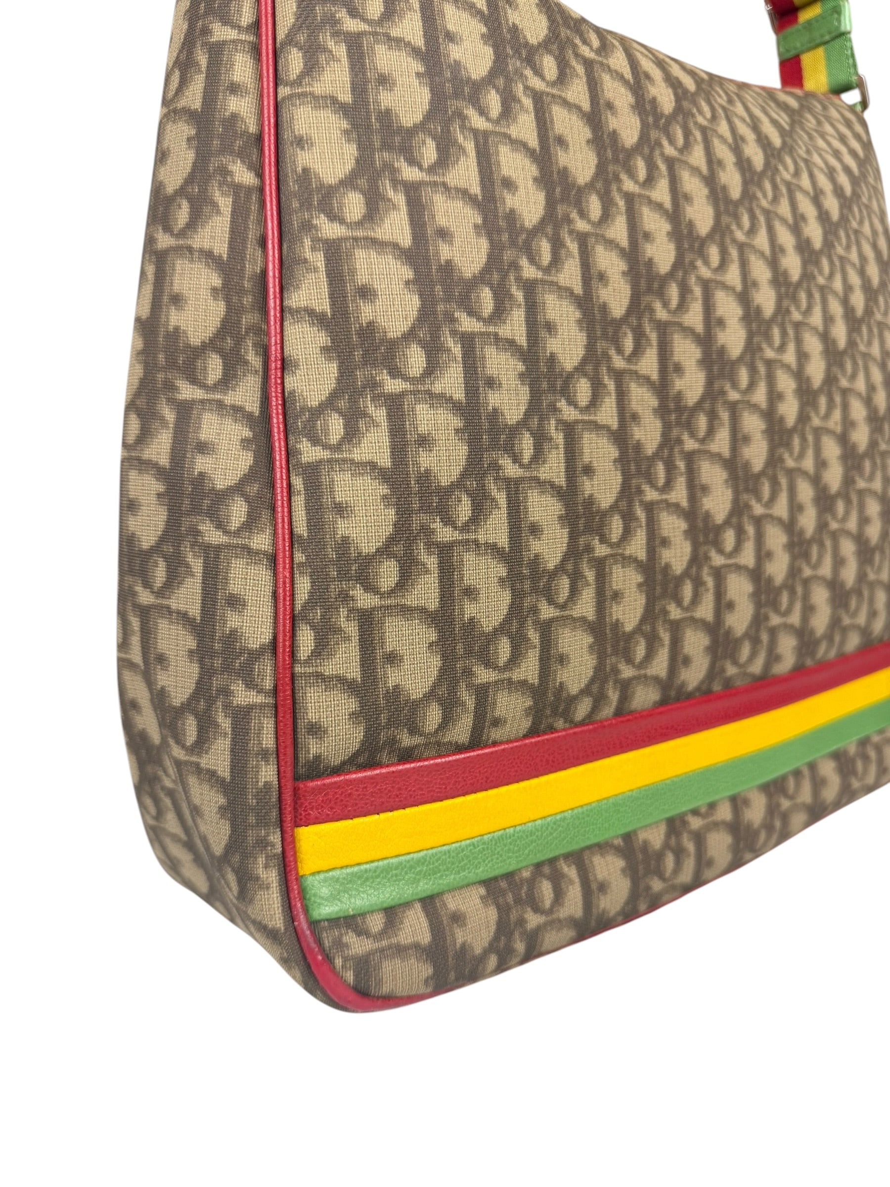 Christian Dior Vintage Rasta 1 Messenger Bag