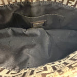 Fendi Zucca Chef Flap Shoulder Bag