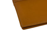 Kenzo Brown Leather Bi-Fold Long Wallet