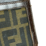 Fendi Zucca Monogram Canvas Trifold Wallet