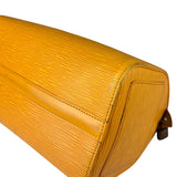 Louis Vuitton Yellow Epi Speedy 25